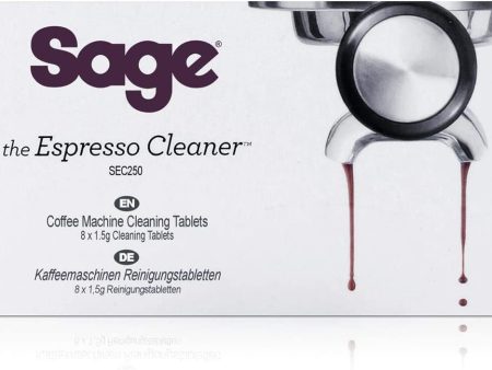 Sage Espresso Coffee Machine Cleaning Tablets, 8 pcs SEC250 Sale