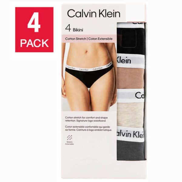 Calvin Klein Women s Cotton Stretch Bikini Style Underwear For Discount