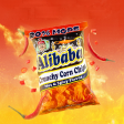 Alibaba Crunchy Corn Chips Hot & Spicy Flavor - 120g Discount