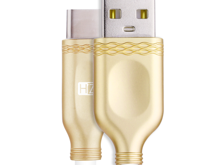 HEATZ Flexy Metallic Type C To USB Charging Cable - ZCT06 Online Hot Sale