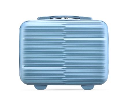 American Flyer Luggage Bag 13 Inch Cabin Size Luggage Trolly - Light Blue Online Hot Sale