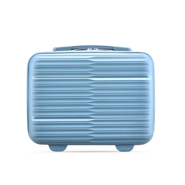 American Flyer Luggage Bag 13 Inch Cabin Size Luggage Trolly - Light Blue Online Hot Sale