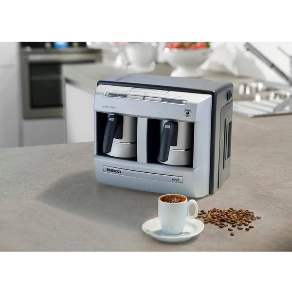 Beko Turkish Coffee Machine with Double Pot - BKK 2113P- clearance Fashion