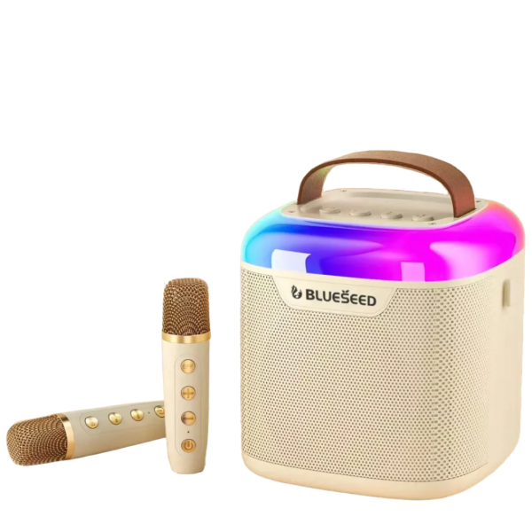 Blueseed Portable Karaoke Speaker With Two Microphone BS-601 For Discount