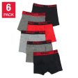 Buffalo Men Boy s Boxer Cotton Briefs, Underwear Comfort ,Stretchy Waistband, Breathable 6-pack Assorted Multipack Online now