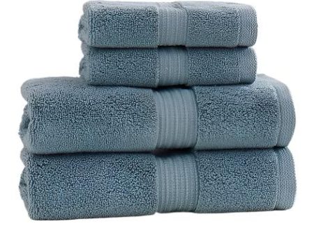 Calvin Klein Washcloth and Hand Towels 4 Piece Set Cheap