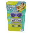 Speedo Kids Unisex Swim Goggles (3-Pack). For Sale