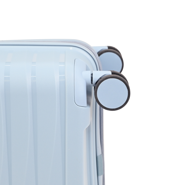 American Flyer Luggage Bag 24 Inch Check-in Luggage Trolly - Light Blue Discount