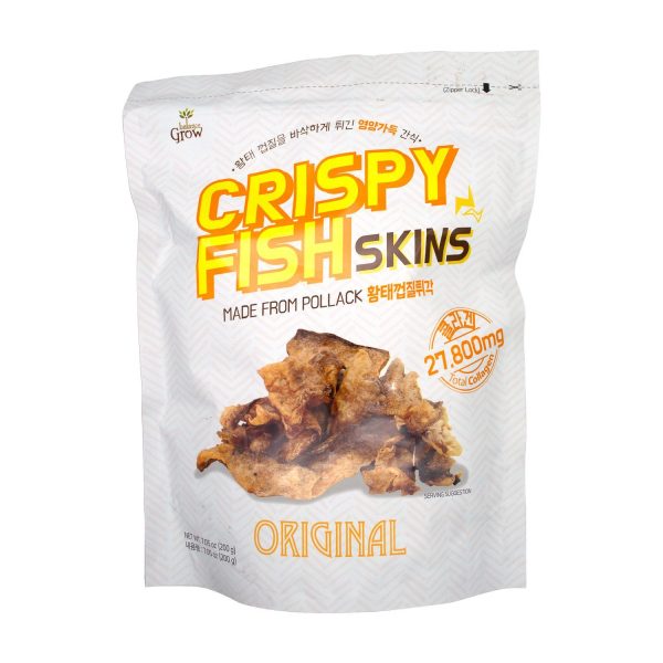 Balance Grow Crispy Fish Skins, Original, 7.05 Ounce Cheap