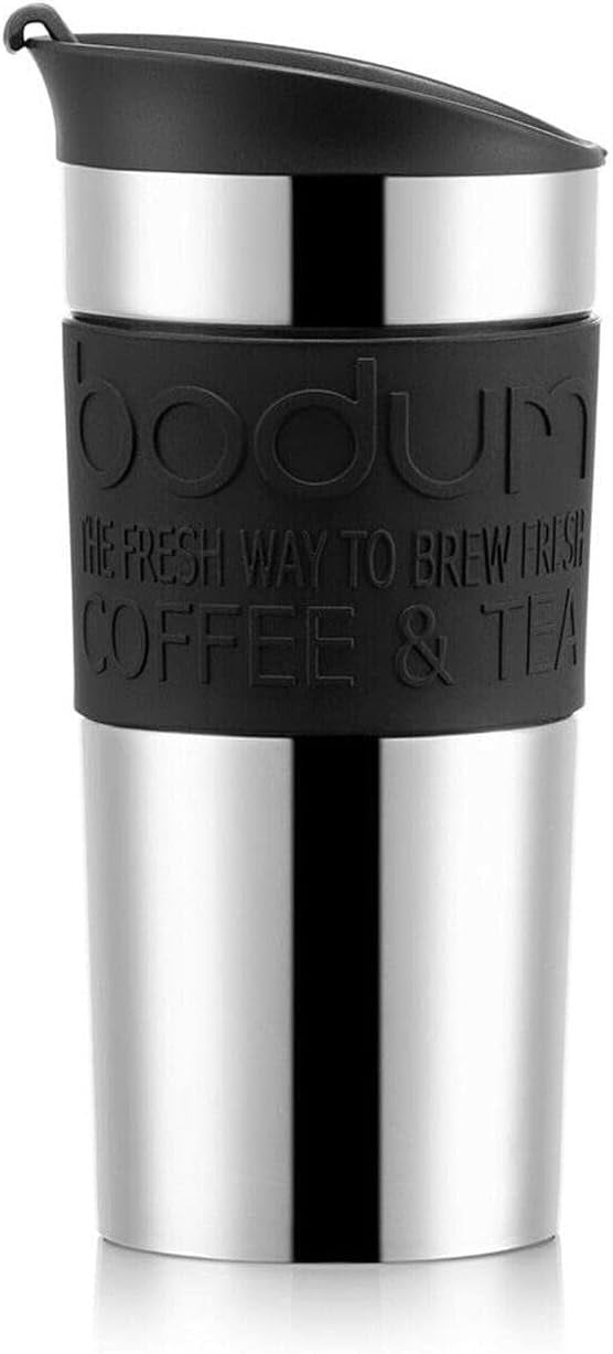 Bodum 11068-01 Travel Mug, 0.35 Litre, Stainless Steel Online Hot Sale