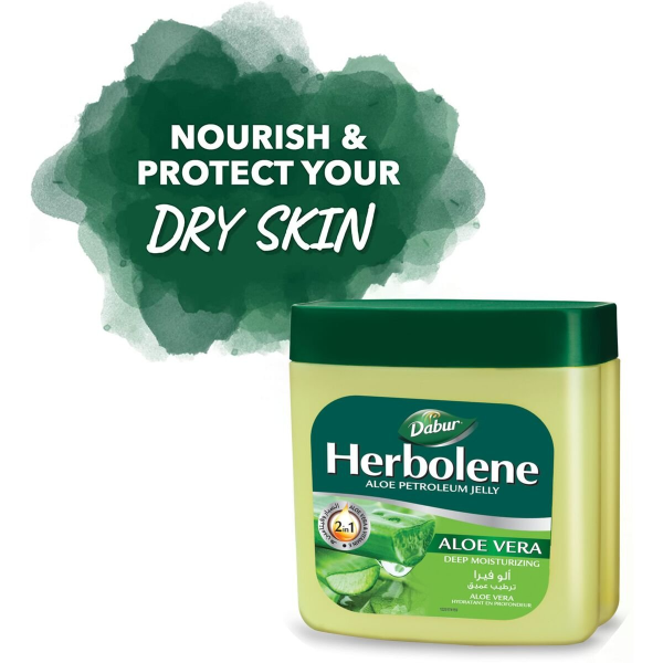 Dabur Herbolene Aloe Petroleum Jelly - 425ml + 115ml (2 Pcs) on Sale