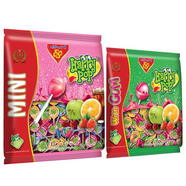 Al Seedawi Happy Pop Mini Candy 35 s + Happy Pop Gum 10 s For Cheap