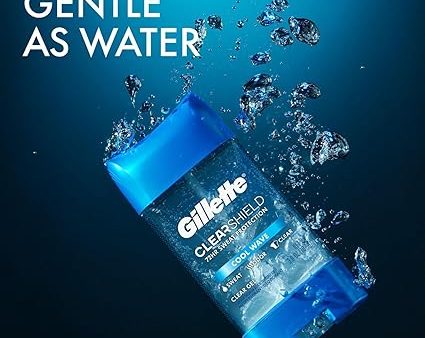 Gillette Men s deodorant Gillette Endurance Cool Wave Clear Gel 108g Cheap