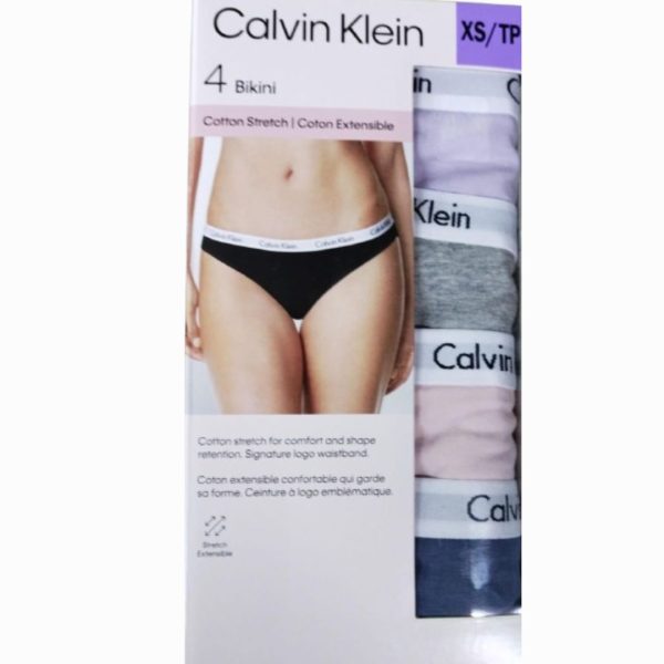 Calvin Klein Women s Cotton Stretch Bikini Style Underwear Hot on Sale