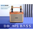 Booms Bass Stereo Outdoor Karaoke With 2 Microphones - M4202+ Discount