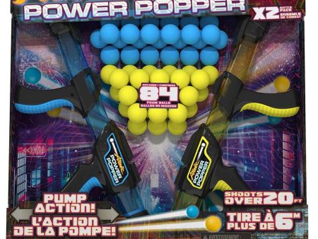 Atomic Power Popper Dual Battle Pack With 84 Ammo Balls on Sale