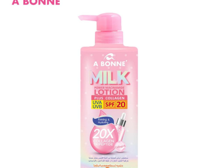 A Bonne Milk Power Niacinamide Lotion SPF 20  - 500ml Supply