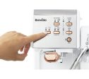 BREVILLE One-Touch Coffee Machine (White & Rose Gold) VCF108--- clearance on Sale