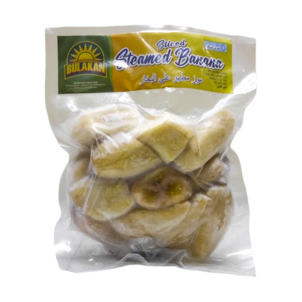 Bulakan Sliced Steamed Banana - 454g (Frozen) For Discount