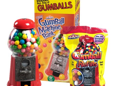 Carousel Gumball Machines and Refills Discount