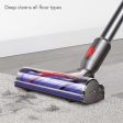 DYSON V8 Cordless Vacuum Cleaner - Silver Nickel Hot on Sale