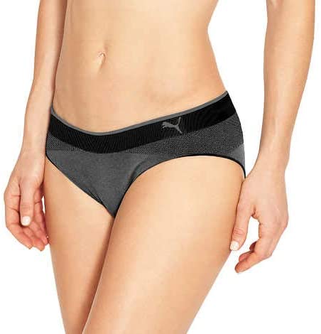 Puma moderate coverage seamless sport bikini 4 pack 360° sport stretch Supply