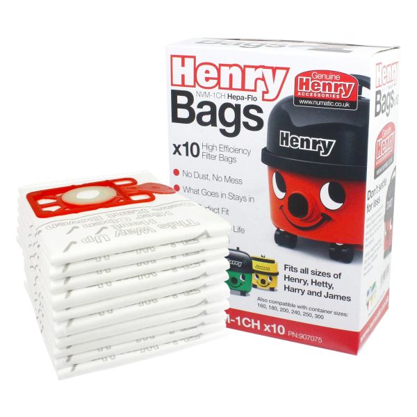 Henry NVM-1CH Hepa-Flo Vacuum Cleaner Bags 10 Count Fashion