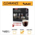 Bodum PAVINA Double Walled Thermo Glasses - Pack of 7 (4x 450ml and 3x 250ml)- clearance For Sale