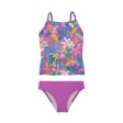 Speedo Girls Swimsuits One-piece set , Purple (amethyst tankini) Hot on Sale