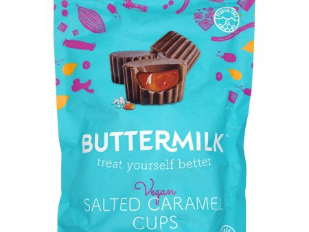 Buttermilk Vegan Salted Caramel Cups Online Sale