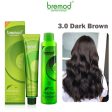 Bremod Performance 3.0 Dark Brown Hair Color With Oxidizer - 100ml+100g Sale