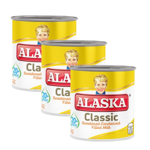 Alaska Classic Sweetened Condensed Filled Milk - 300ml (2+1) Offer on Sale