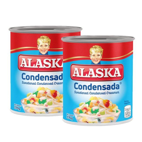 Alaska Condensada Sweetened Condensed Creamer - 370g × 2Pcs Online Hot Sale