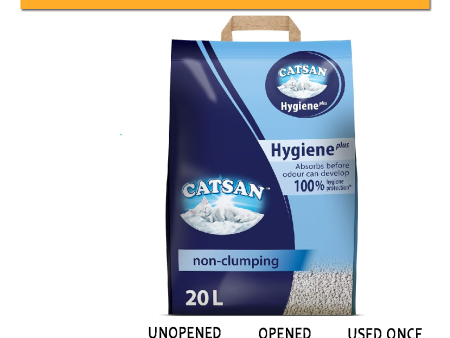 Catsan Hygiene Cat Litter 9.5 Kilograms-- CLEARANCE Supply