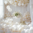 Birthday Party Decoration Balloons White - 10 Pcs Online