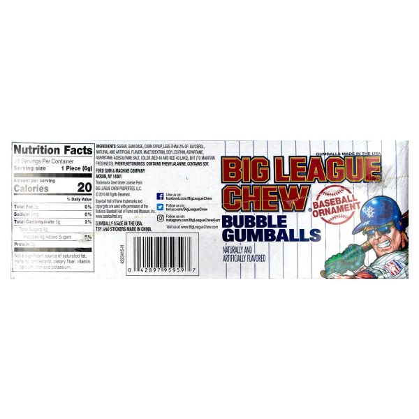 Big League Chew Baseball Ornament Online now