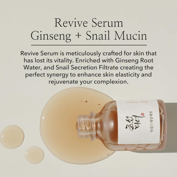 Beauty of Joseon - Revive Serum Ginseng + Snail Mucin - 30ml For Discount