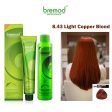 Bremod Performance 8.43 Light Copper Blond Hair Color With Oxidizer - 100ml+100g on Sale