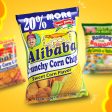 Alibaba Crunchy Corn Chips Sweet Corn Flavor - 120g For Cheap