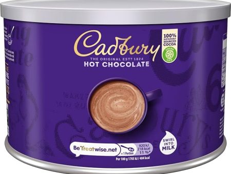 Cadbury Hot Chocolate original drink Large 1kg Tub For Sale