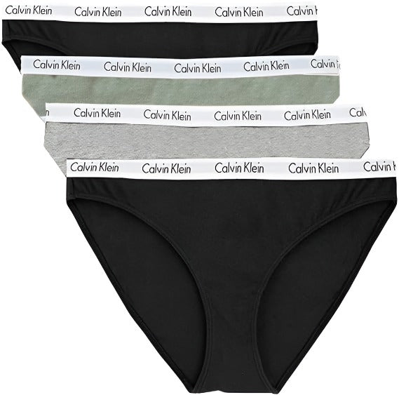 Calvin Klein Cotton Stretch 4 pack Bikini Green QP2824K001 Supply