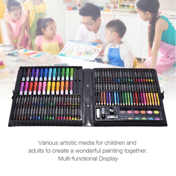 Back To School Portable Kids Drawing Art Set 168Pcs Online now