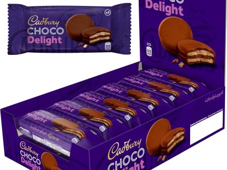 Cadbury Choco Delight Biscuits - 9 Pack × 34g Online Sale