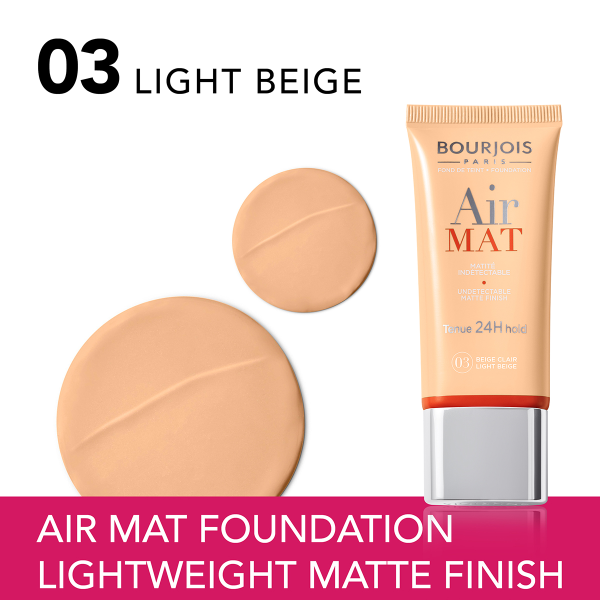 BOURJOIS Paris Air Mat 24H Foundation - 30ml Cheap