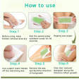 Body Hair Remove Wax Strips - 1 Pcs Hot on Sale