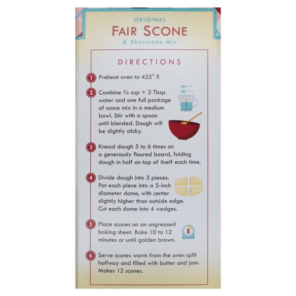 Fisher Original Fair Scone & Shortcake Mix For Cheap