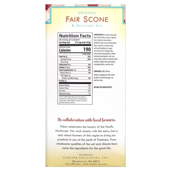 Fisher Original Fair Scone & Shortcake Mix For Cheap