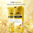 Aichun Beauty 24k Gold Face & Body Peeling Gel - 100ml Fashion