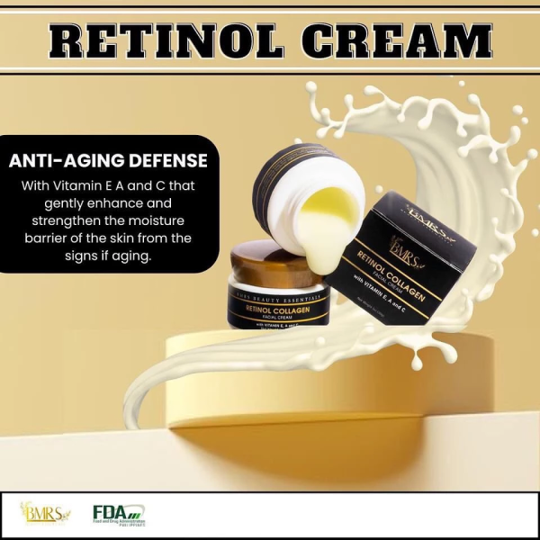 BMRS Retinol Collagen Facial Cream - 30g Fashion