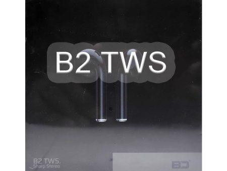 BD Sharp Stereo Wireless Tws - B2 (Black) Discount